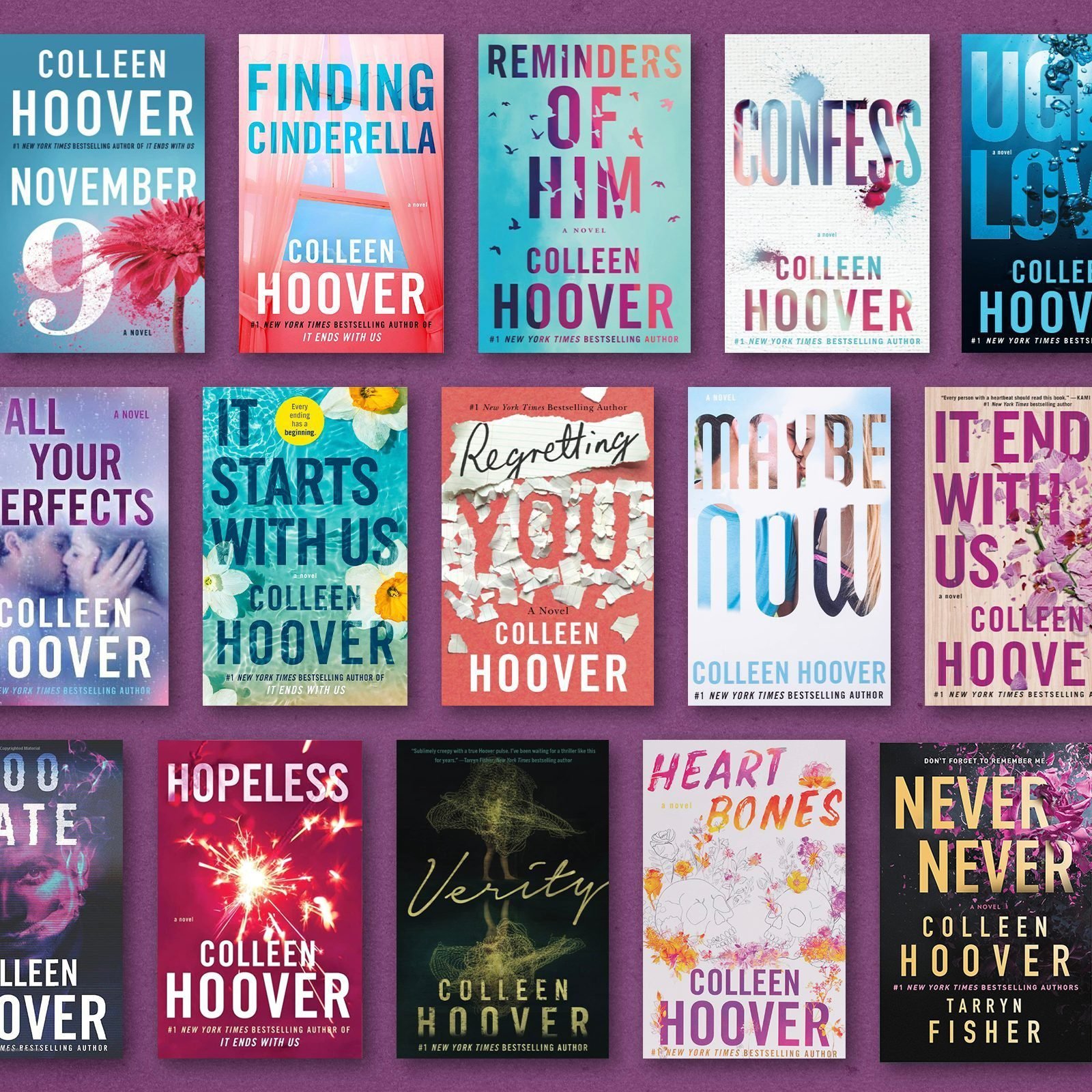 Colleen Hoover books