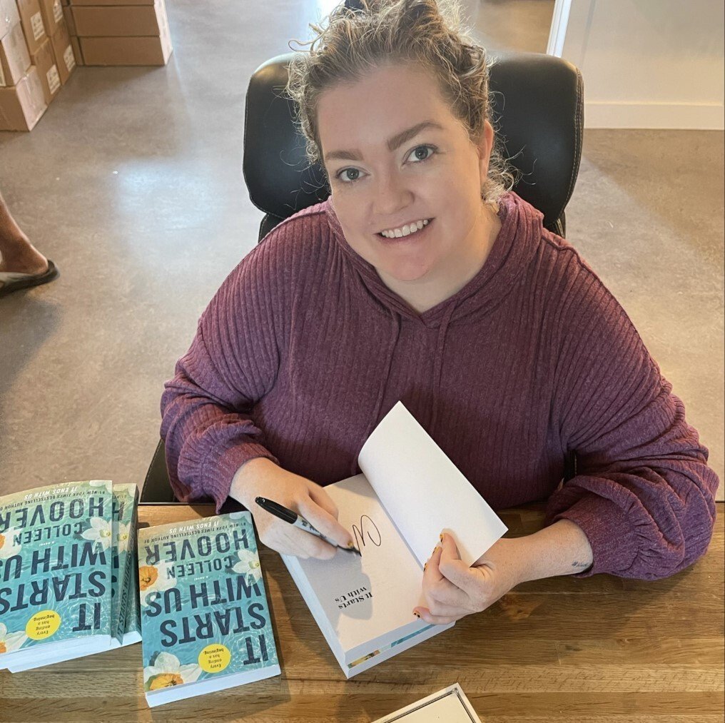 Colleen Hoover Writing book